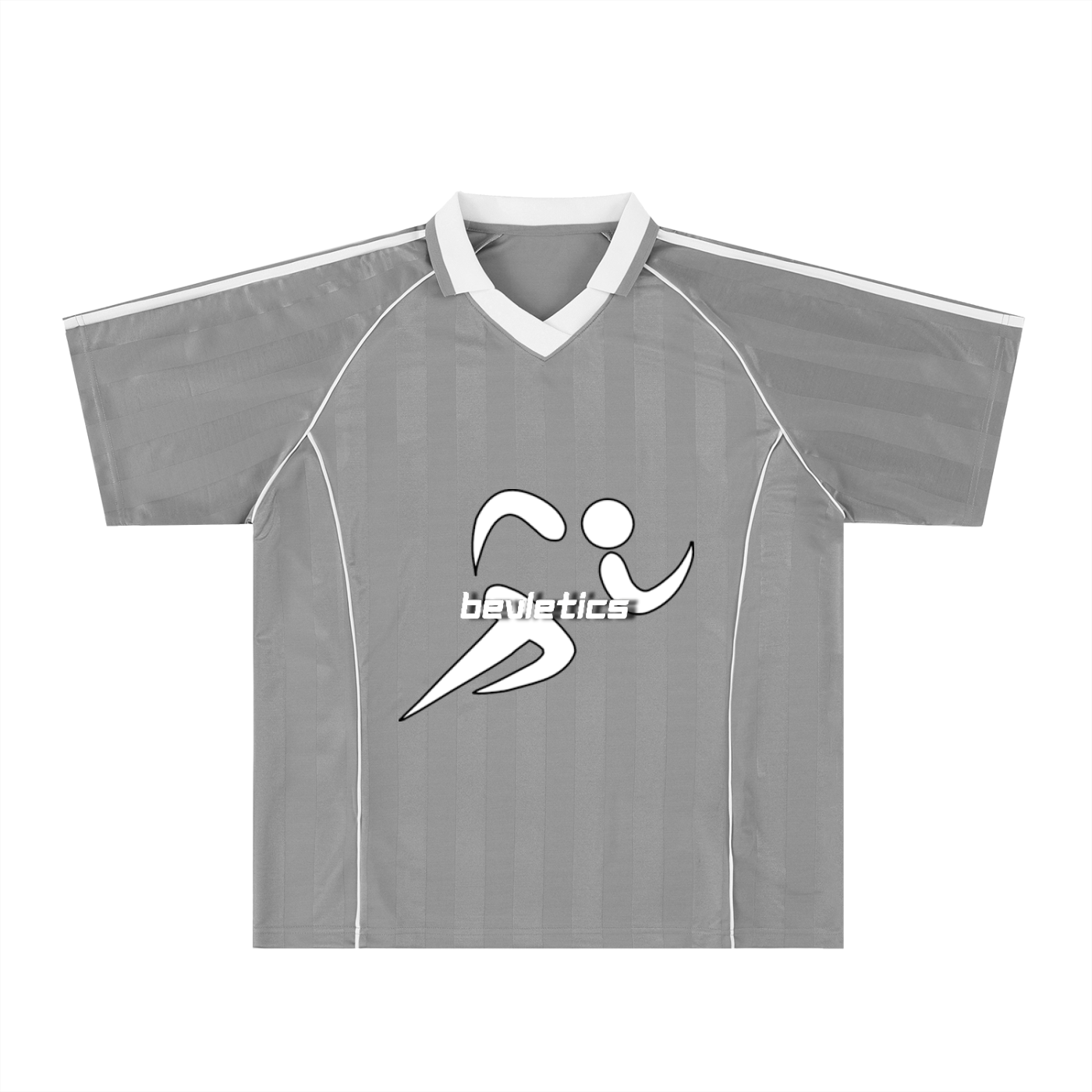 Shadow Stripe Collared Soccer Jersey