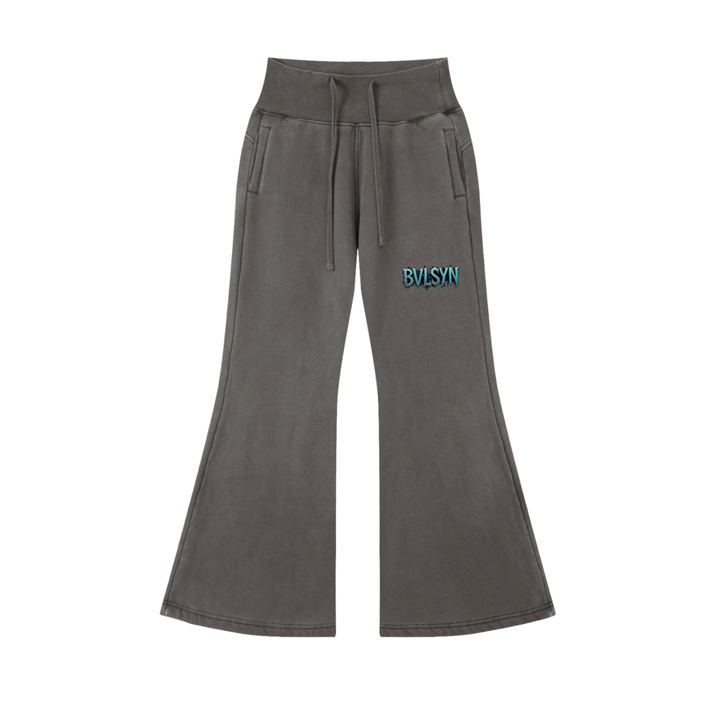 SYNNER Vintage Washed Flared Fleece Pants