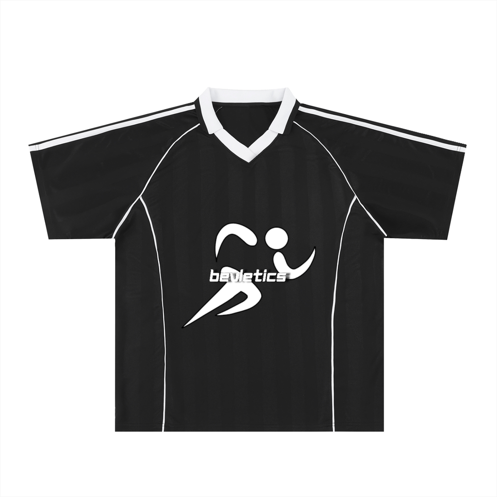 Shadow Stripe Collared Soccer Jersey