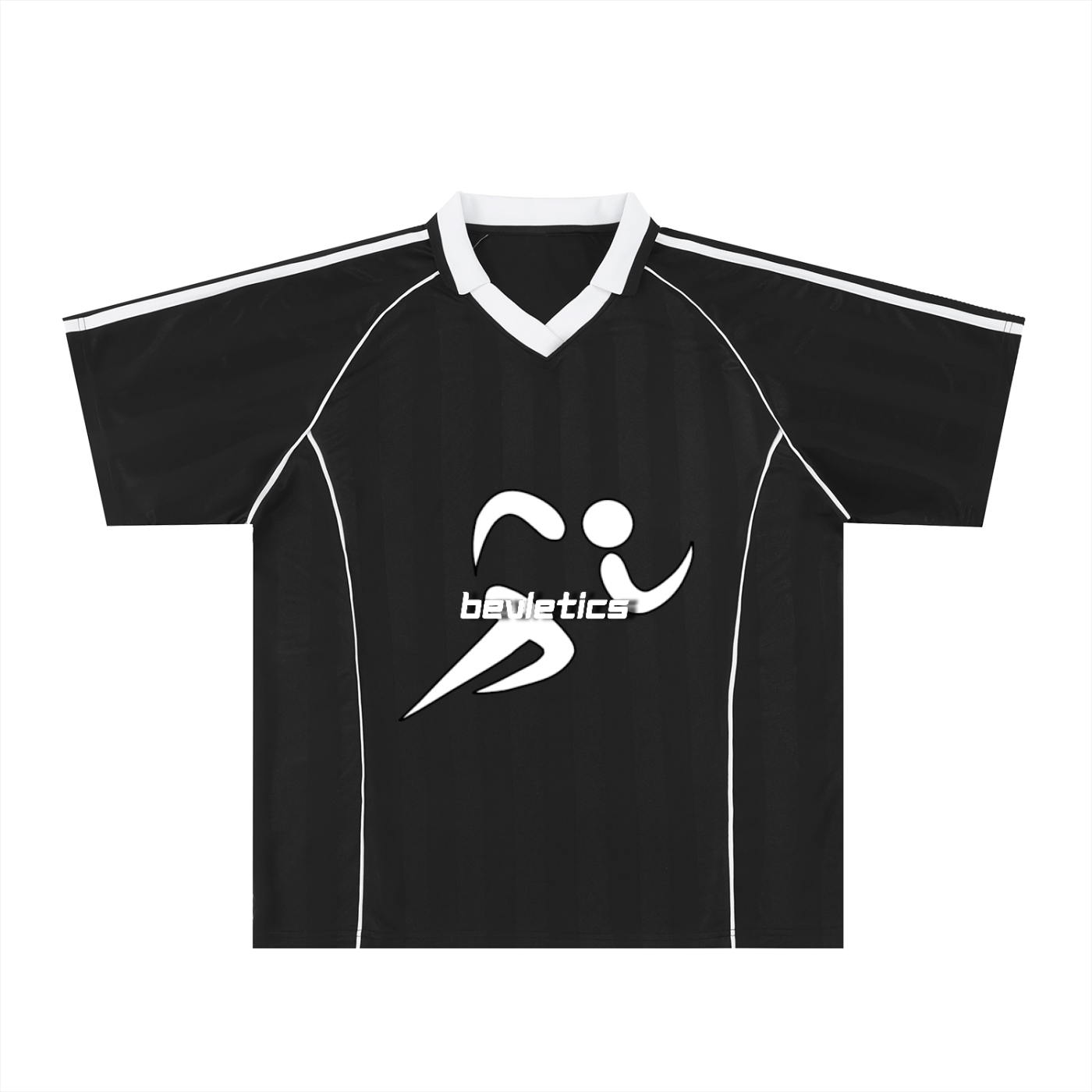 Shadow Stripe Collared Soccer Jersey