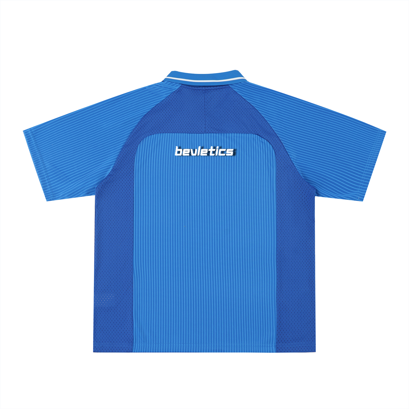 Striped V-Neck Soccer Jersey