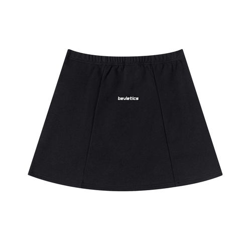 Bevletics Contrast Side Stripe Slit Skirt