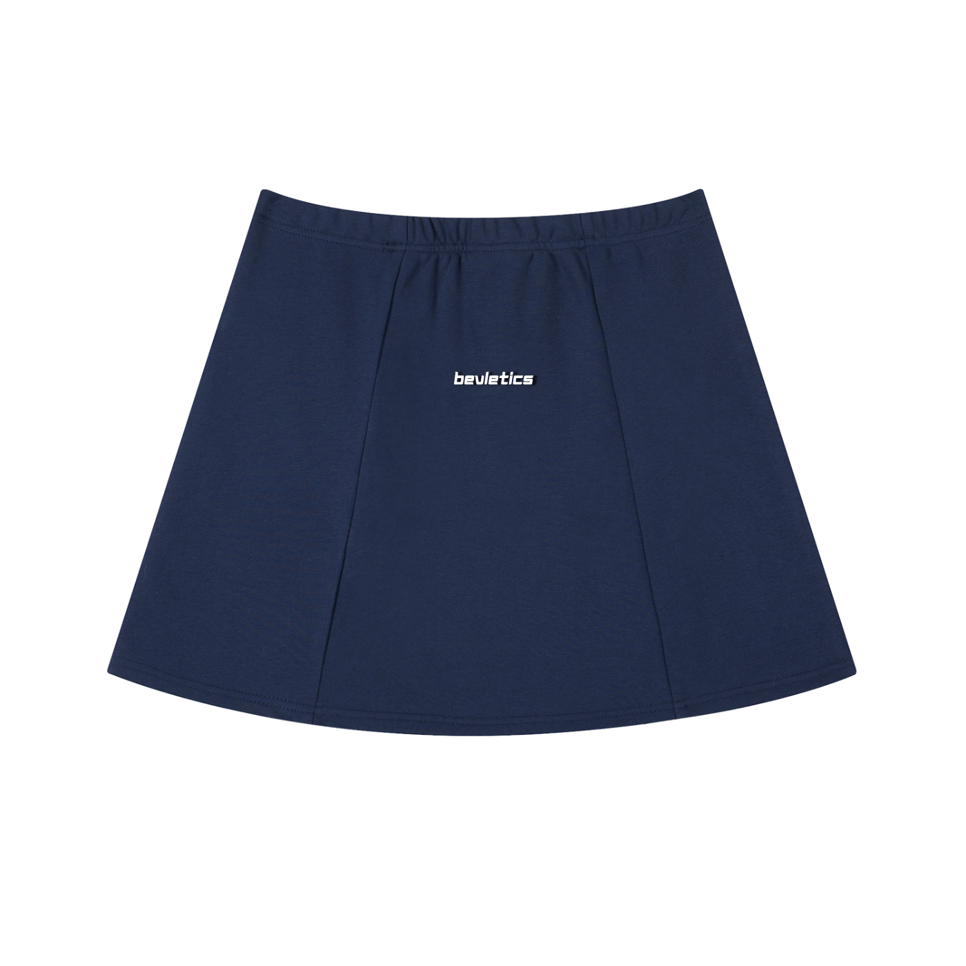 Bevletics Contrast Side Stripe Slit Skirt