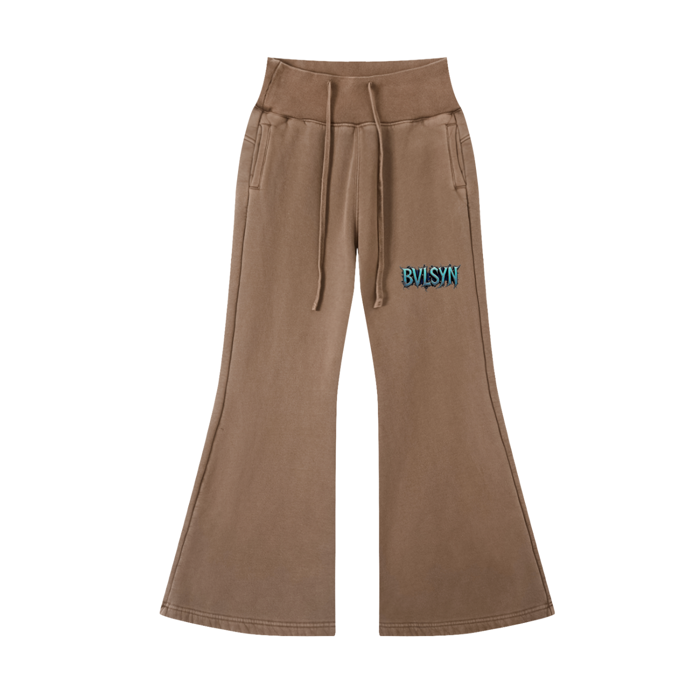 SYNNER Vintage Washed Flared Fleece Pants