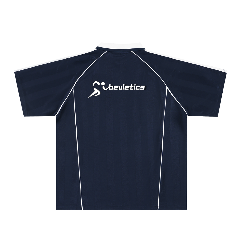 Shadow Stripe Collared Soccer Jersey