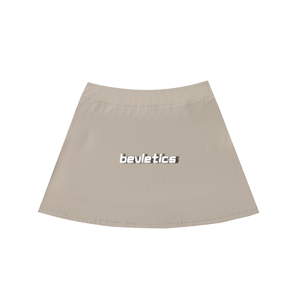 Bevletics High-Waist Pocketed A-Line Skirt