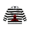 Color Block Stripe Polo Shirt