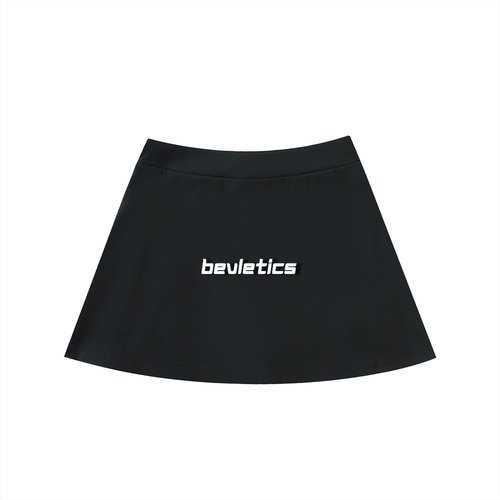 Bevletics High-Waist Pocketed A-Line Skirt