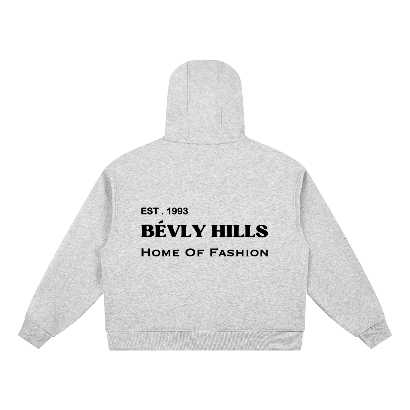 Home Of Fashion Boxy Button Placket Hoodie