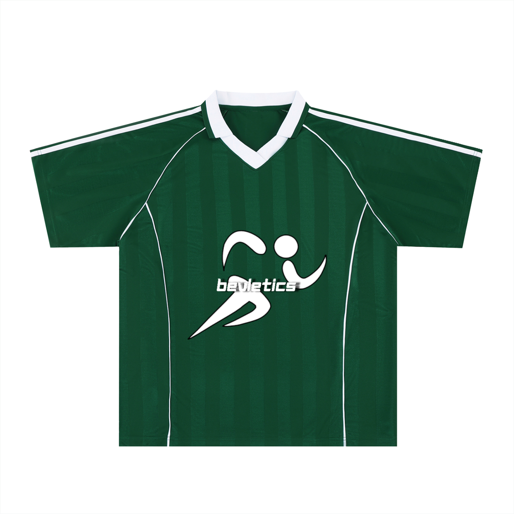 Shadow Stripe Collared Soccer Jersey