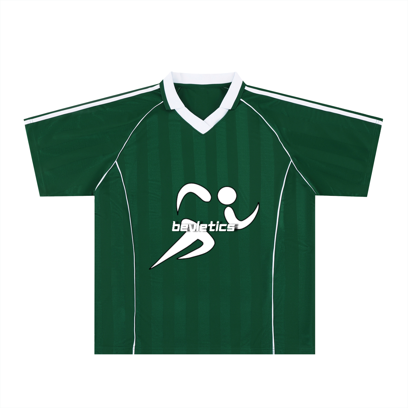 Shadow Stripe Collared Soccer Jersey