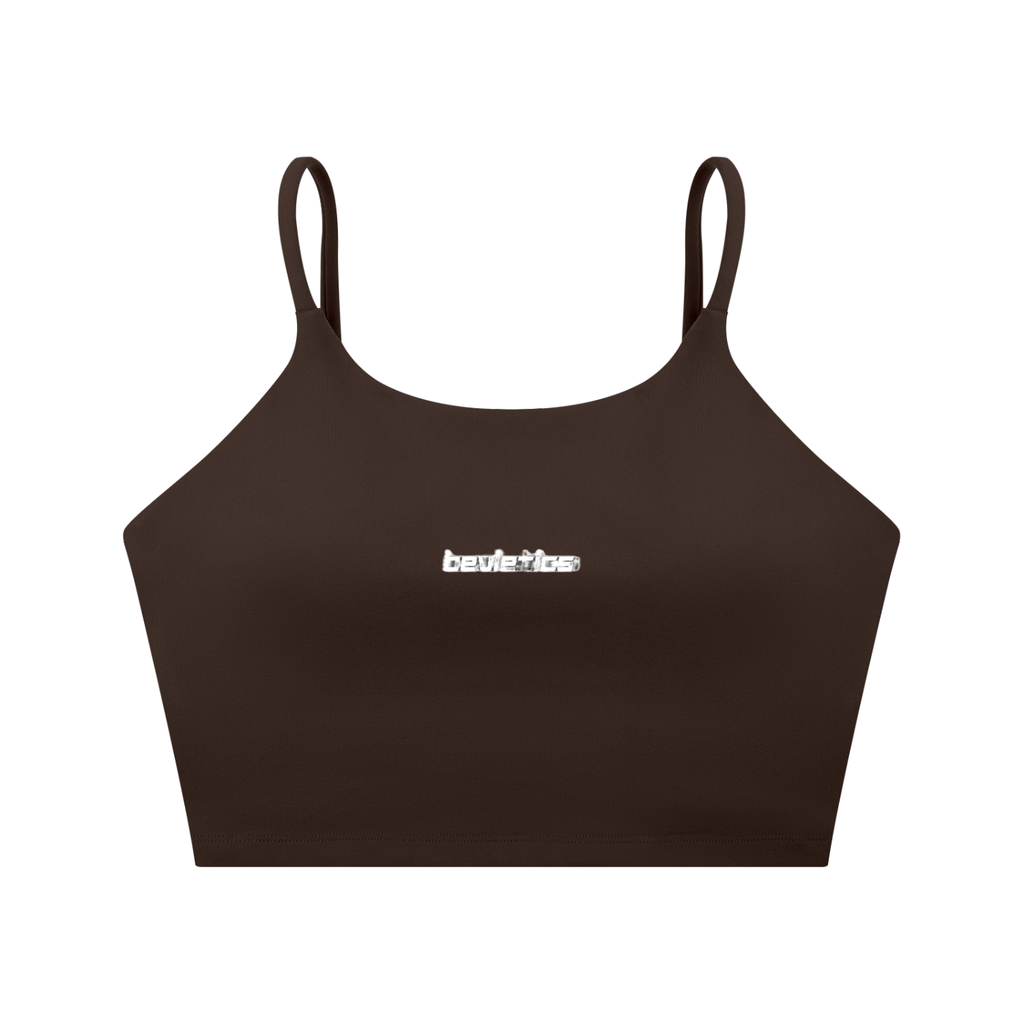 Spaghetti Strap Yoga Sports Bra