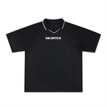 Striped V-Neck Soccer Jersey